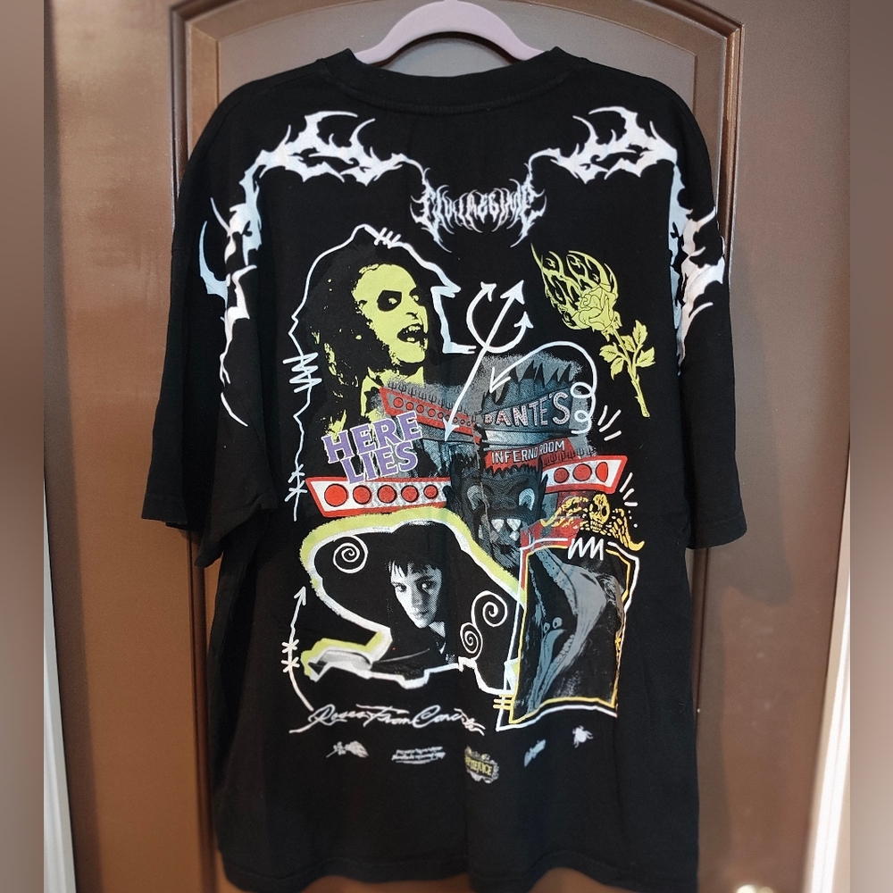 Civil Regime Beetlejuice It's Show Time American Classic Oversized T-Shirt XXL